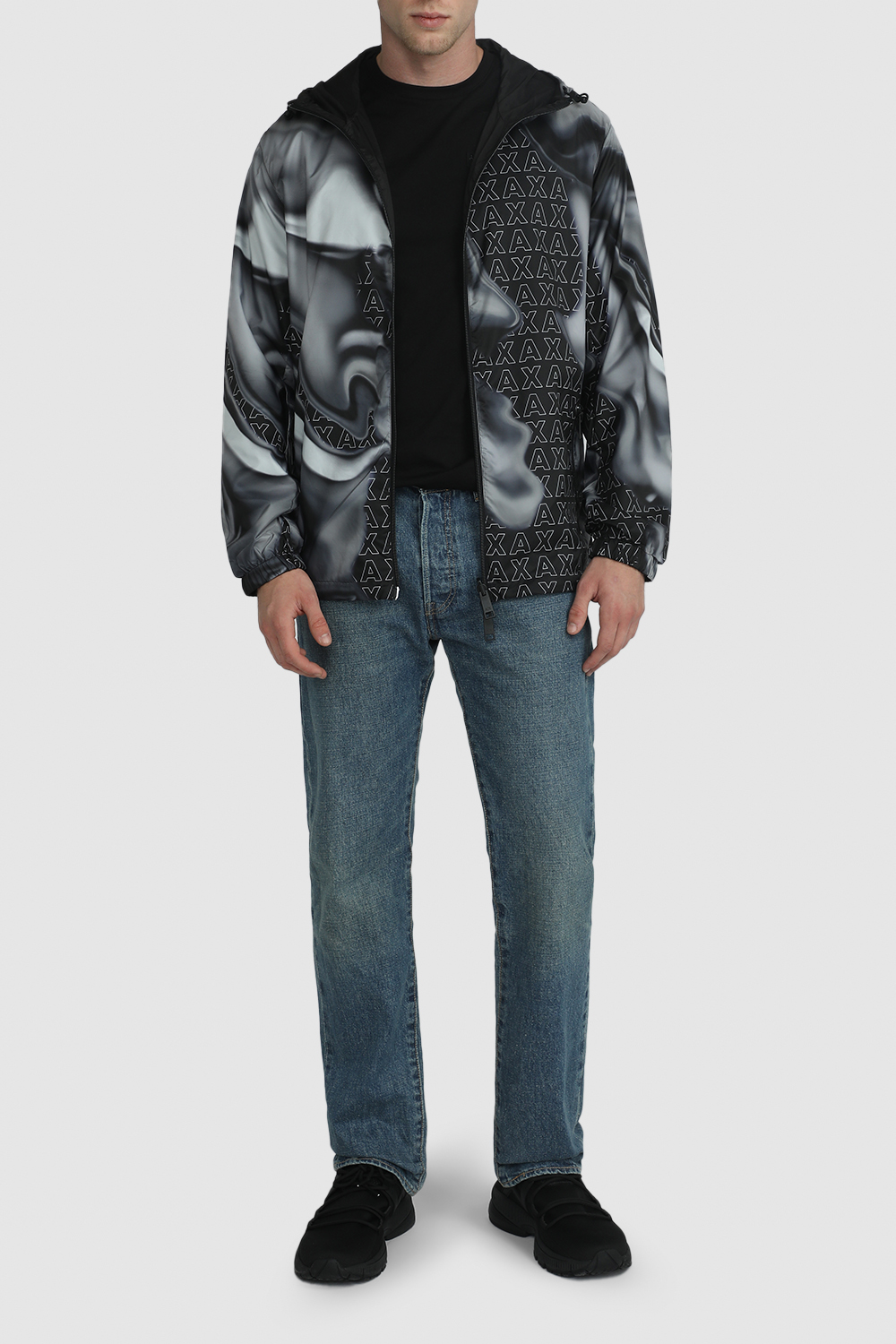 ז'קט ניילון דו צדדי